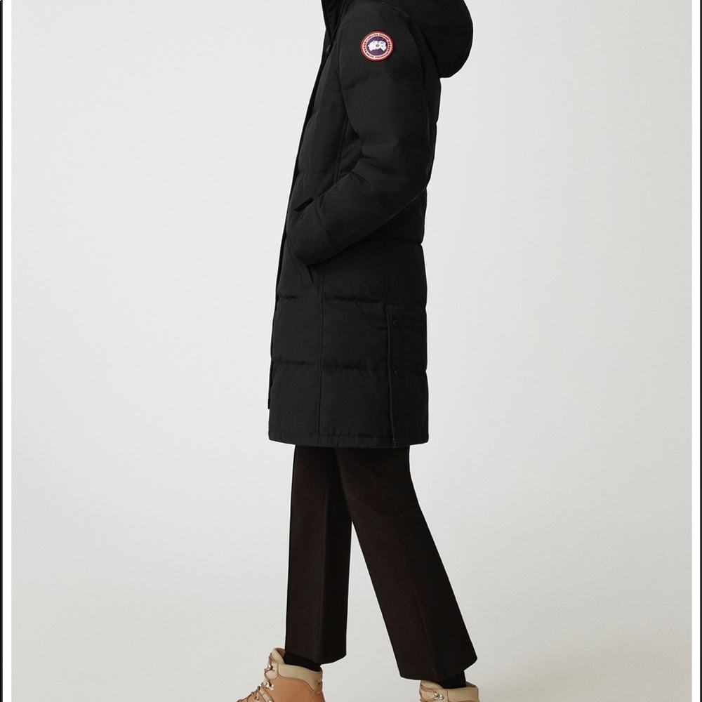 Canada Goose thigh length Shelburne Parka winter Jacket in size small - Picture 8 of 9